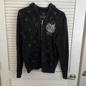 Express medium zip up hoodie